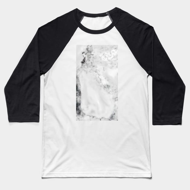 White Weather Baseball T-Shirt by grantwilson